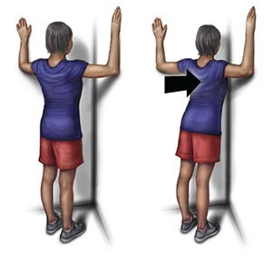 Arm Stretches Standing 2 