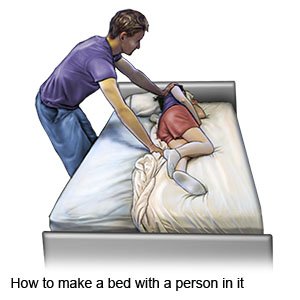 Make A Bed with a Person in It 