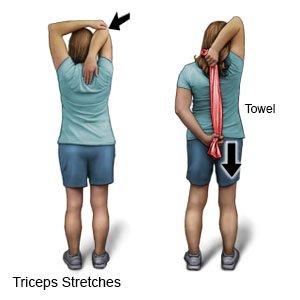 Tricep Stretches 
