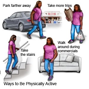 Ways to Be Physically Active
