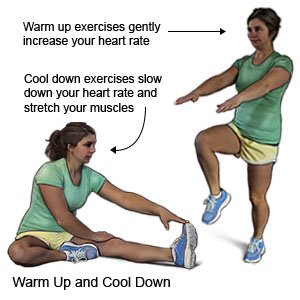 Warm up and Cool Down 