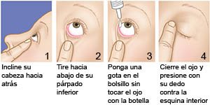 Increíble Muchas situaciones peligrosas Beca Cómo Utilizar Las Gotas Para Los Ojos Care Guide Information En Espanol