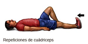 Repeticiones de cuádriceps