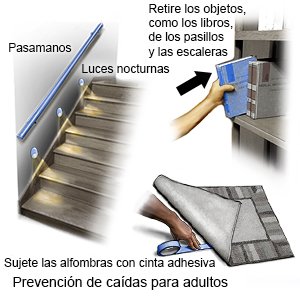 Prevención de caídas para adultos