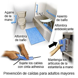 Prevención de caídas para adultos mayores
