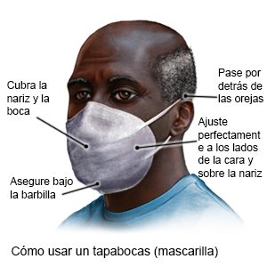 Cómo usar un tapabocas (mascarilla)