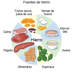 Fuentes de hierro