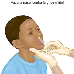 Vacuna nasal contra la gripe (niño)