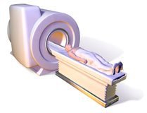 Picture of a Magnetic Resonance Imaging closed machine