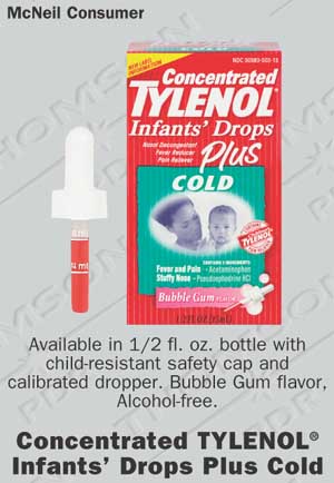 Tylenol infant drops dosage