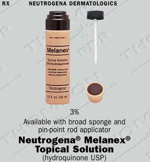 Melanex Topical Solution Information from Drugs.com