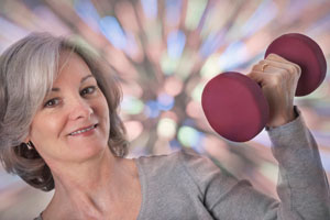 Weight-bearing excercise helps reduce the risk of osteoporosis.
