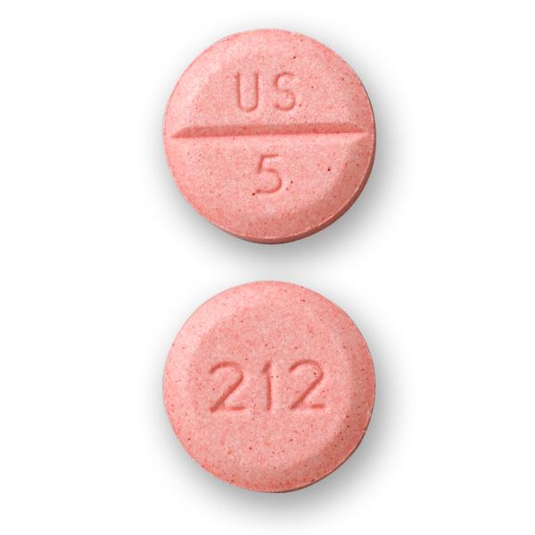 Pill US 5 212 is Midodrine Hydrochloride 5 mg