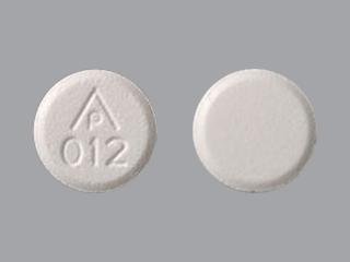 Pill AP 012 White Round is Acetaminophen