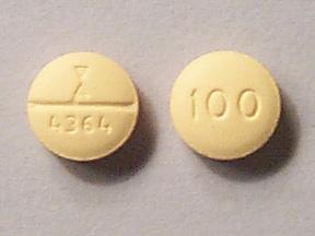 Labetalol hydrochloride 100 mg Logo 4364 100