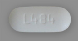 L484 Pill White Capsule/Oblong 16mm - Pill Identifier