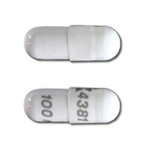 Gabapentin 100 mg Logo 4381 100 mg