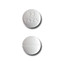 Pill 93 9424 White Round is Methazolamide