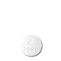 Pill Z 2980 White Round is Tolazamide