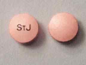 Pill StJ Orange Round is St Joseph Aspirin