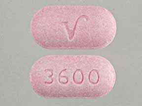 Acetaminophen and hydrocodone bitartrate 500 mg / 10 mg 3600 V