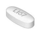 Pill L167 White Elliptical/Oval is Ibuprofen