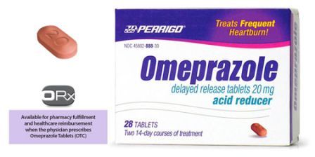 Omeprazole delayed release 20 mg 20