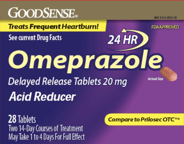 Omeprazole delayed release 20 mg 20