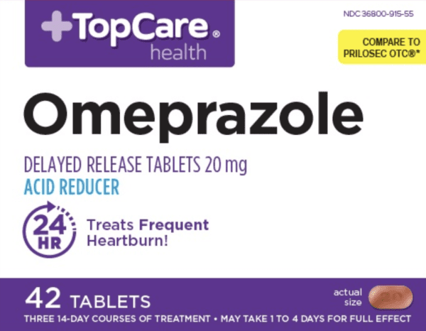 Omeprazole delayed release 20 mg 20