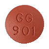 Pill GG 901 Brown Round is Bupropion SR