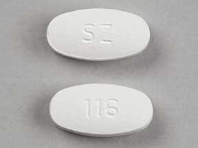 Pill SZ 116 White Elliptical/Oval is Carvedilol