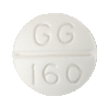 Clemastine fumarate 2.68 mg GG 160
