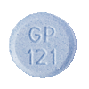Hydrochlorothiazide and lisinopril 12.5 mg / 10 mg GP 121