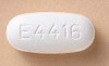 Pill E 4416 White Oval is Metformin Hydrochloride Extended Release