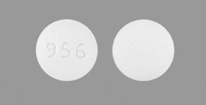 Pill 956 White Round is Famotidine