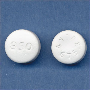 Metformin hydrochloride 850 mg 850 ANDRX 675