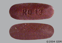 Pill RD 13 Brown Oval is Nephro-Fer