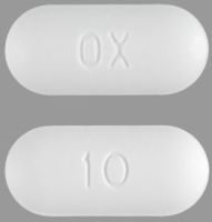 Pill OX 10 White Oval is Oxandrolone