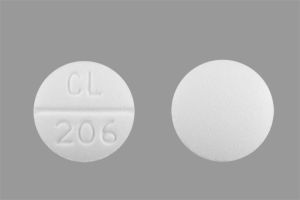 Sodium bicarbonate 10 grain (650 mg) CL 206
