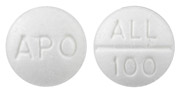 Allopurinol 100 mg APO ALL 100