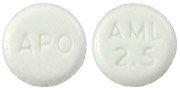 Amlodipine besylate 2.5 mg APO AML 2.5