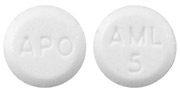 Amlodipine besylate 5 mg APO AML 5