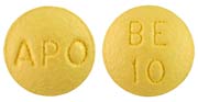 Benazepril hydrochloride 10 mg APO BE 10