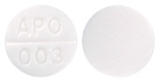 Captopril 12.5 mg APO 003