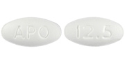 Carvedilol 12.5 mg APO 12.5