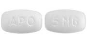 Cetirizine hydrochloride 5 mg APO 5 MG