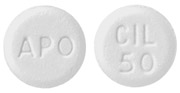 Cilostazol 50 mg APO CIL 50