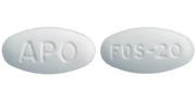 Fosinopril sodium 20 mg APO FOS-20