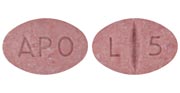 Lisinopril 5 mg APO L 5
