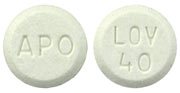 Lovastatin 40 mg LOV 40 APO